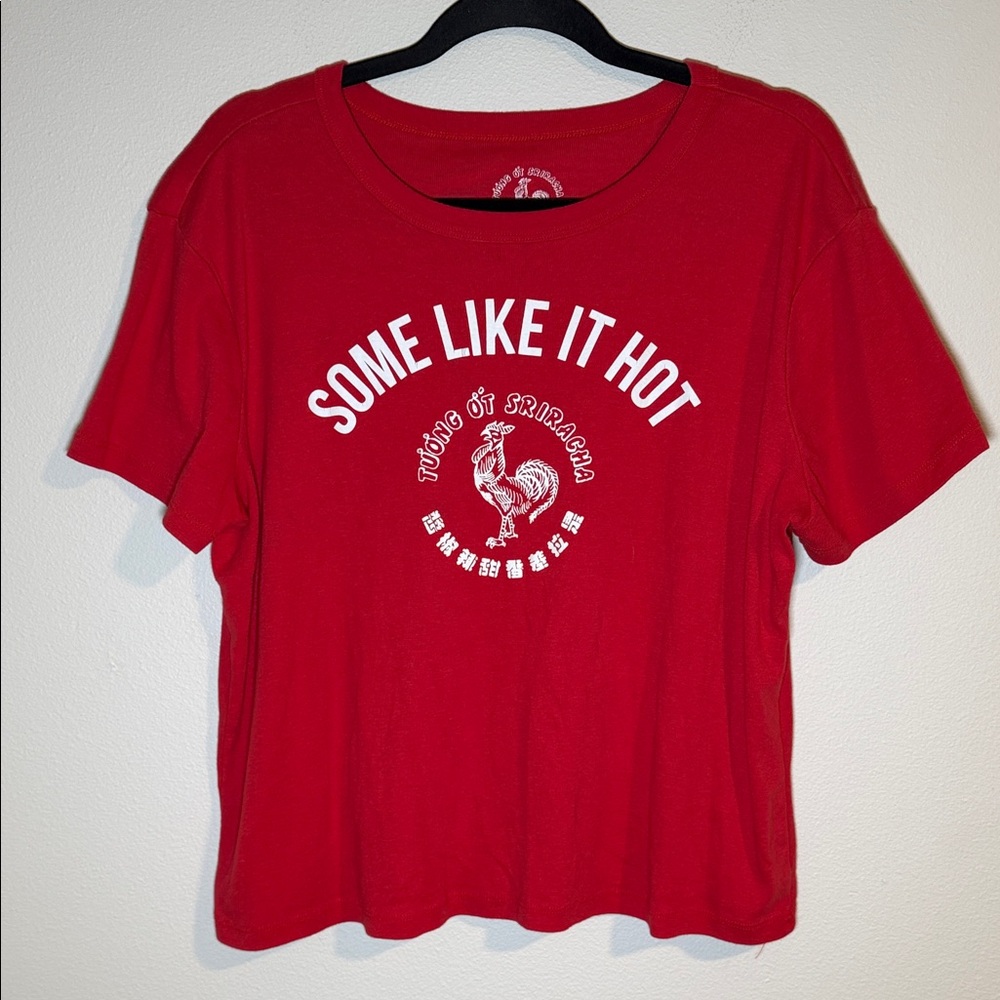 Sriracha Some Like It Hot Ribbed Graphic T-shirt